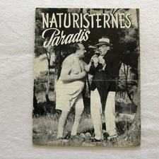 L'île aux femmes nues Félix Oudart, Lili Bontemps 1953 Danish Movie Program