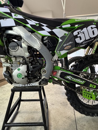 2009 - 2020 Kawasaki KX250F KX250 Rubberized Grip Tape Frame Guard (2 Pairs) - Picture 3 of 8