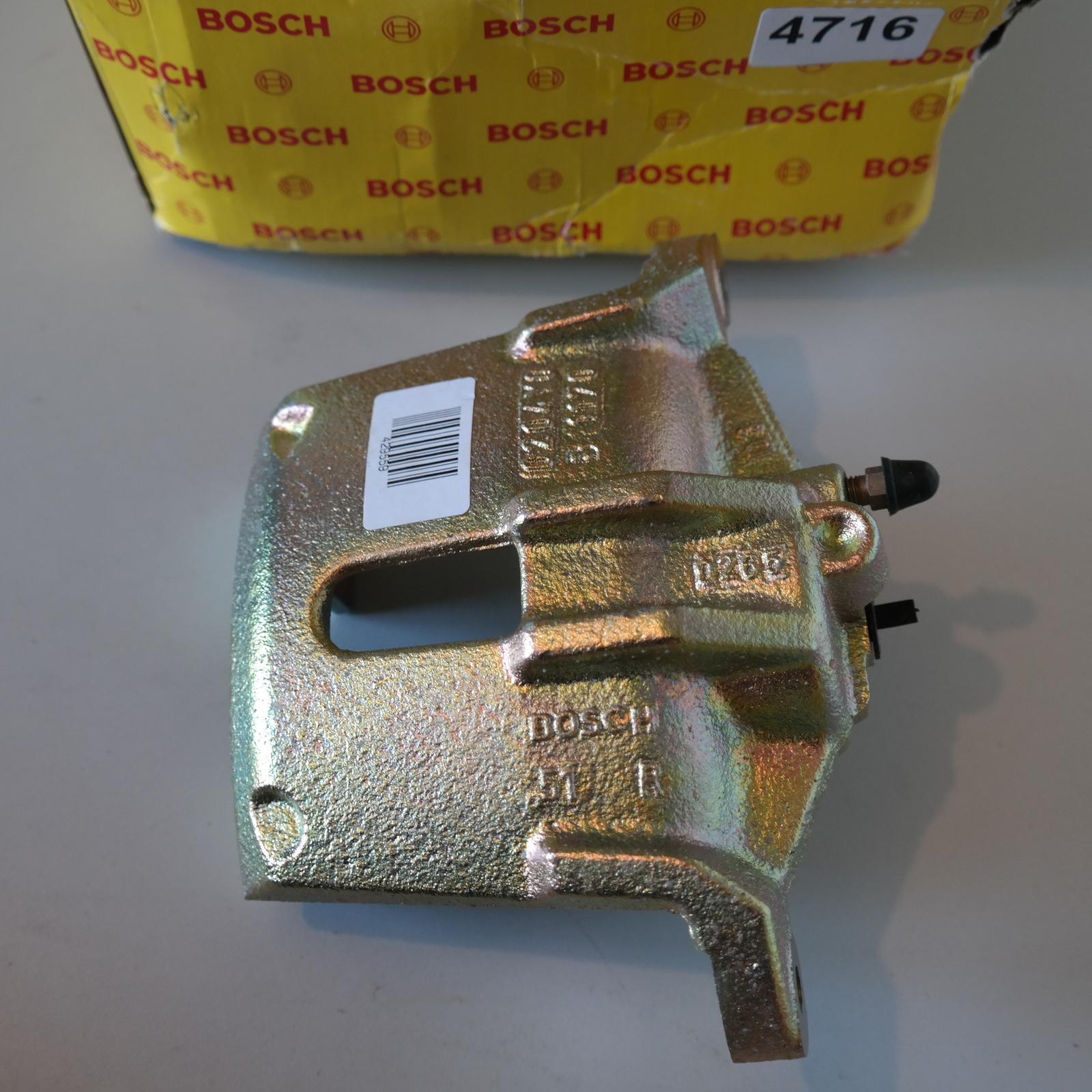 Étrier de frein Bosch neuf anti-grippage pour réparer le freinage Toyota Yaris