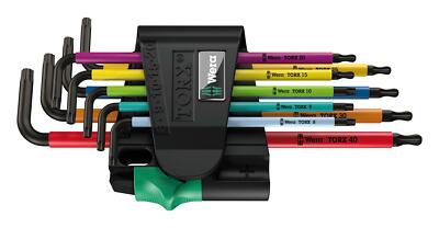 Wera Winkelschraubendreher-Satz 9tlg. Multicolor - 05073599001
