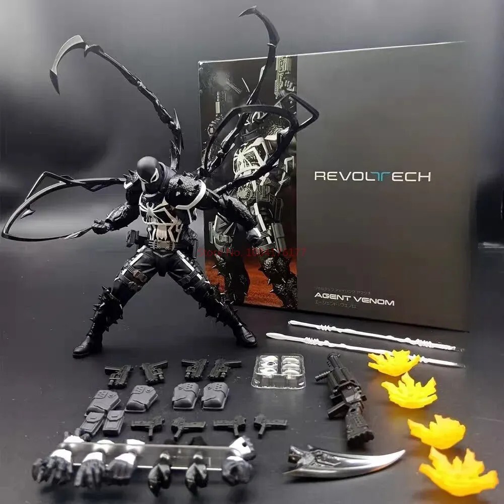 REVOLTECH AGENT VENOM フィギュア CT Toys Kaiyangdo Revoltech Amazing Yamaguchi Agent Venom