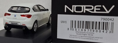 Norev 790042 ALFA ROMEO GIULIETTA QUADRIFOGLIO Modellino