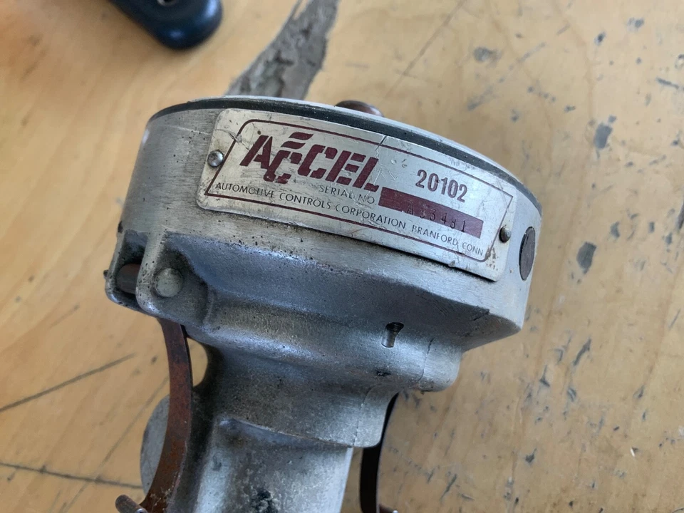 Pontiac GTO ACCEL 1966 distribuidor #20102 doble punto Foto 4 de 4