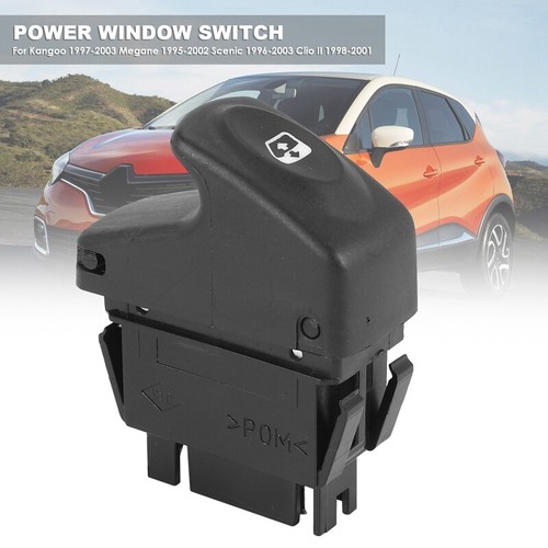 Interrupteur Lève-vitre Électrique 5 Broches 6552Kt | Compatible Peugeot 406 (1995-2006), Citroën Berlingo/Xsara | Pièce De Rechange Directe