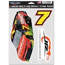 Justin Allgaier 2024 Wincraft #7 Brandt Multi Use Decal Sheet(3Pc)