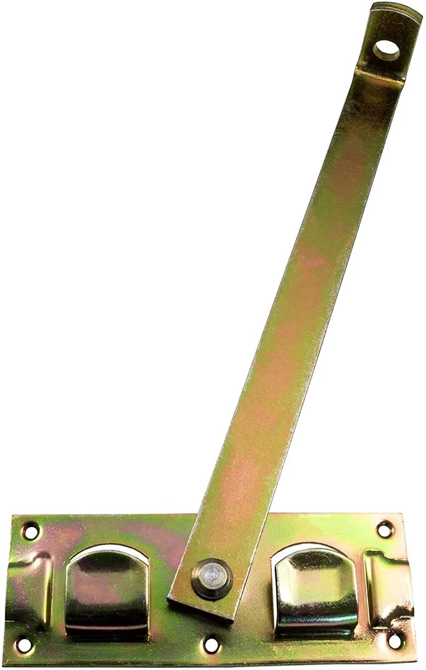 Gartentorfalle Doppeltorüberwurf Torverschluss Doppeltür Verriegelung 423 mm - Bild 2 von 4