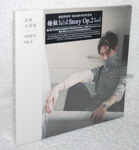 SHINee Jong Hyun Collection Story Op.2 (Photo Version) Taiwan CD+Card (JongHyun) - Picture 1 of 6