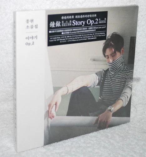 SHINee Jong Hyun Collection Story Op.2 (Photo Version) Taiwan CD+Card (JongHyun)
