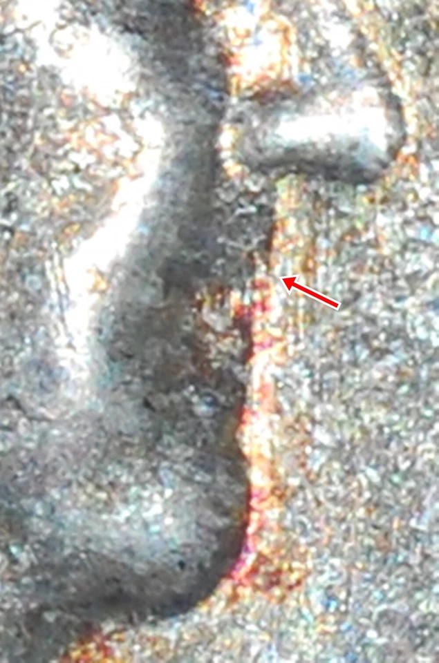 1955 NGC MS66FBL FS-401 Bugs Bunny Clash Full Bell Lines Franklin Half Dollar - Image 3 of 4