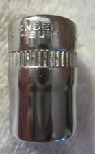 3/8" 8 pt New Indestro Super 2712S Socket 3/8 Drive,double square,USA VTG tool