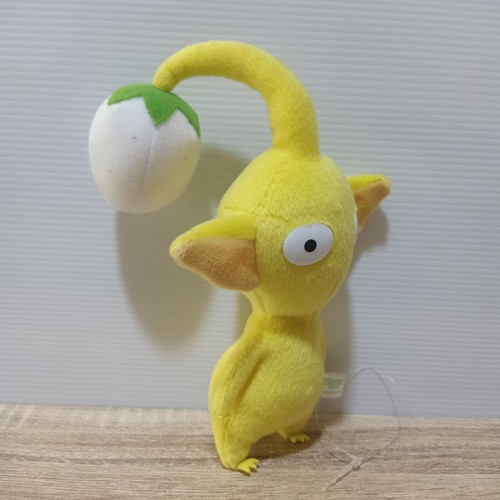 Pikmin Yellow Bud Sanei 2001 Nintendo Beanbag Plush Toy Japan Game 6" - Picture 4 of 7