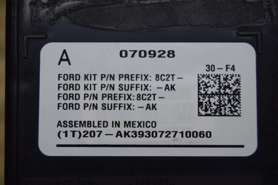 2008 FORD E250 E350 VAN THEFT LOCKING REMOTE KEYLESS MODULE 8C2T-15K602-AK OEM - Изображение 2 из 4