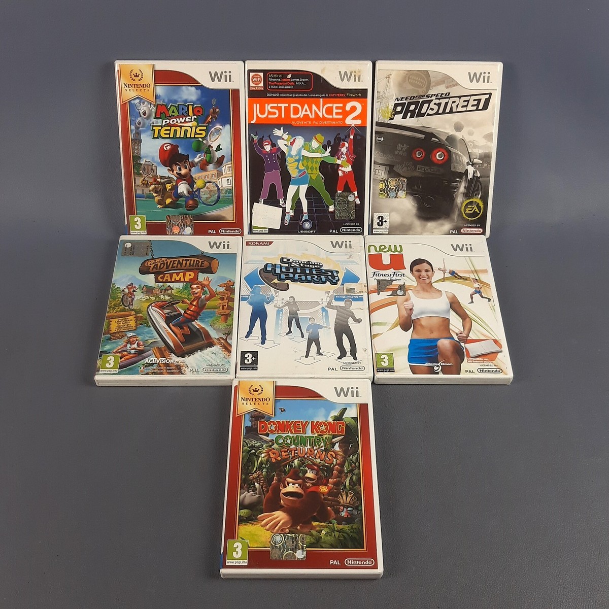 Lot Of Nintendo WII Game Discs No. 7 Various Single Pieces | eBay