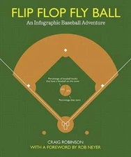 Flip Flop Fly Ball: An Infographic Baseball Adventure - Hardcover - GOOD