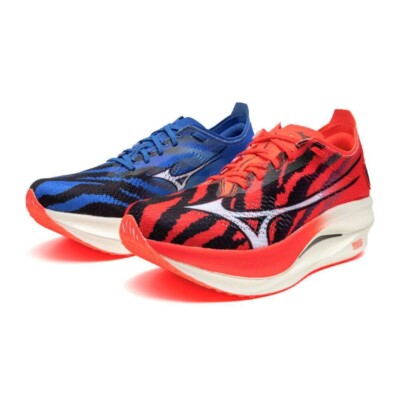 MIZUNO WAVE REBELLION PRO LOW U1GD2543 03 Red Oni/Blue Oni New in Box from Japan