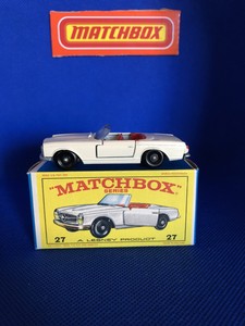 1967 mercedes benz 230sl matchbox