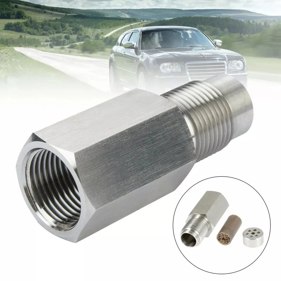 180° Oxygen O2 Sensor Spacer Extender Adapter Bung Extension Catalytic Converter - Image 3 of 4