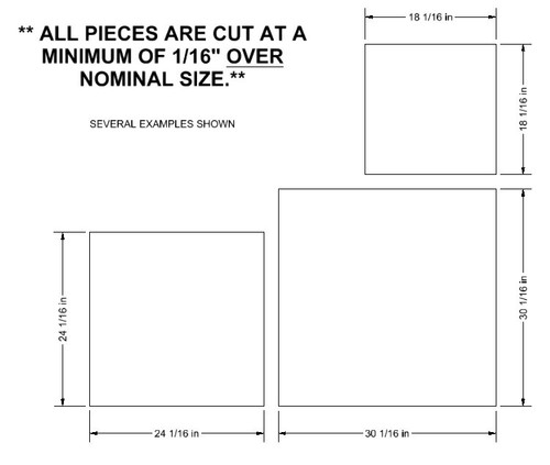 Black 1/2" UHMW Polyethylene Plastic Sheet - Picture 3 of 4
