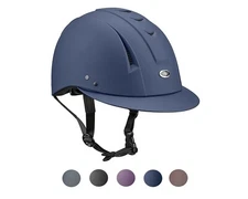 IRH Equi-Pro helmet w/Matching Sun Visor, DFS & Nylon harness(Var. Colors & Size