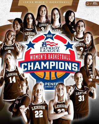 Lehigh Mountain Hawks Are 2025 Patriot League Women s Basketball Poster