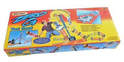 Matchbox Lesney Superfast ZERO G - TEST TRACK Box und Anleitung Vintage 1995