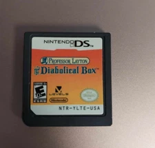 Professor Layton And The Diabolical Box Nintendo DS US English FREE SHIPPING