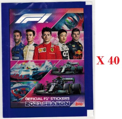 2021 Formula 1 F1 Lot 40 Bag Figure Topps