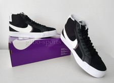 Nike SB Zoom Blazer Mid Premium Plus Black White Gr. 45 schwarz weiß DR9144 001