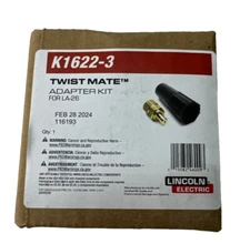 LINCOLN Adapter Kit,Twist Mate,For LA-26. K1622-3