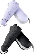 BAODINI Travel Mini Umbrella for Purse With Mini, 2 Pack Purple Black