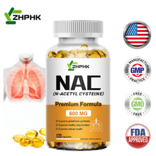 N-ACETIL L-CISTEÍNA 600mg - Sistema Inmunológico y Apoyo Hepático - 120 Cápsulas