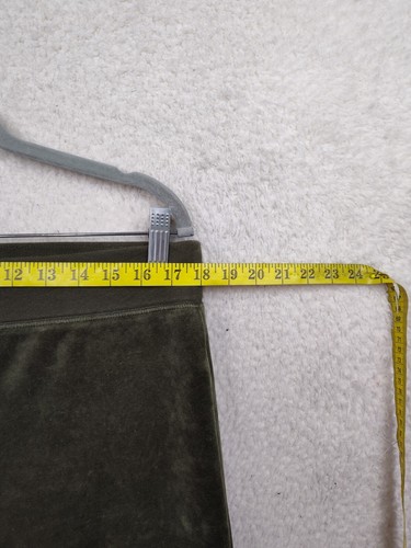 New york Company Women Pants Large Green Cotton Blend Drawstring Sweatpants - Picture 8 of 19