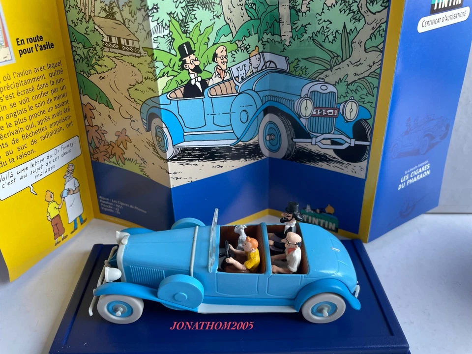 Atlas Colección Tintin N°5 - Lincoln Torpedo De Puros De Faraón A 1/43° - Imagen 2 de 4