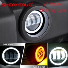 For 2016 2017 2018 2019 2020 2021 Honda Civic 4 Led Fog Lights Drl Lamps Pair For 2016 2017 2018 2019 2020 2021 Honda Civic 4 Led Fog Lights Drl Lamps Pair