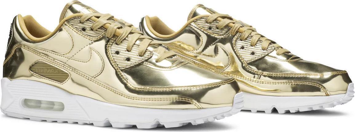 Nike Air Max 90 Metallic Pack - Gold W for sale | eBay