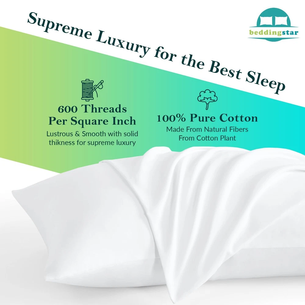 Travel Pillow Case 12x16 Size Set of 2 Zipper Closure Toddler Pillowcase 600 ...