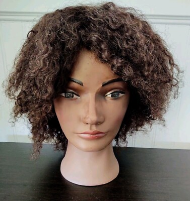 Pivot Point 1989 Mannequin Head African American Hairdresser Practice Head