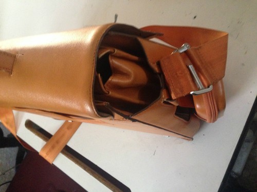 Piquadro BORSA TRACOLLA ARANCIONE USATA POCHISSIME #Back2eBay - Foto 7 di 8