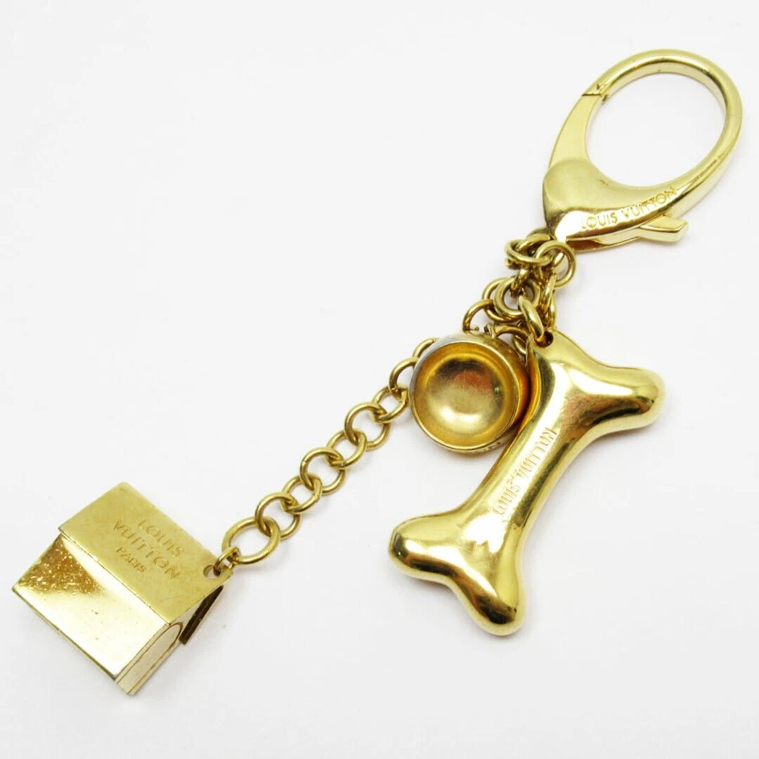 Louis Vuitton Dog Charm Keychain