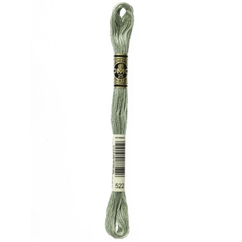 DMC 6-Strand Embroidery Cotton 8.7yd-Fern Green - 12 Pack