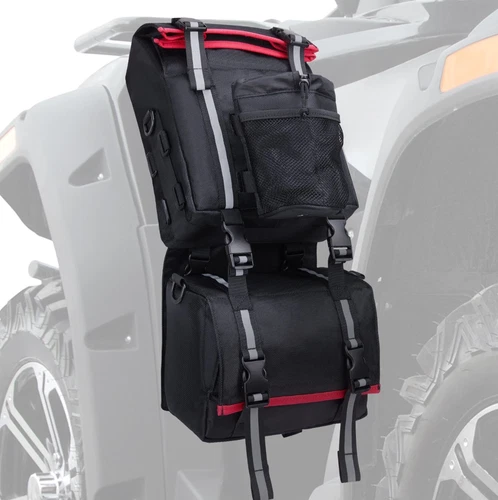 Upgraded ATV Fender Bag Hunting Bag Pack Luggage For ATV Artic Cat Can Am DS 250