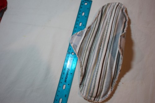 Almohadillas menstruales lavables de tela reutilizables franela de algodón a presión hechas a mano - Imagen 84 de 91