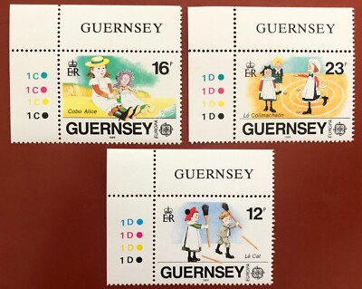 Guernsey   Europa (C.E.P.T.) 1989 - Kinderspiele und Spielzeug