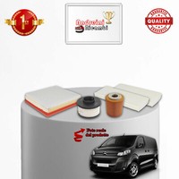 Set Service 4 Filter Citroen Spacetourer 1.5 D 88KW 120CV Von 2018->