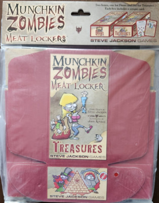 Munchkin Zombies Meat Locker Boxes & 2 Promo Cards