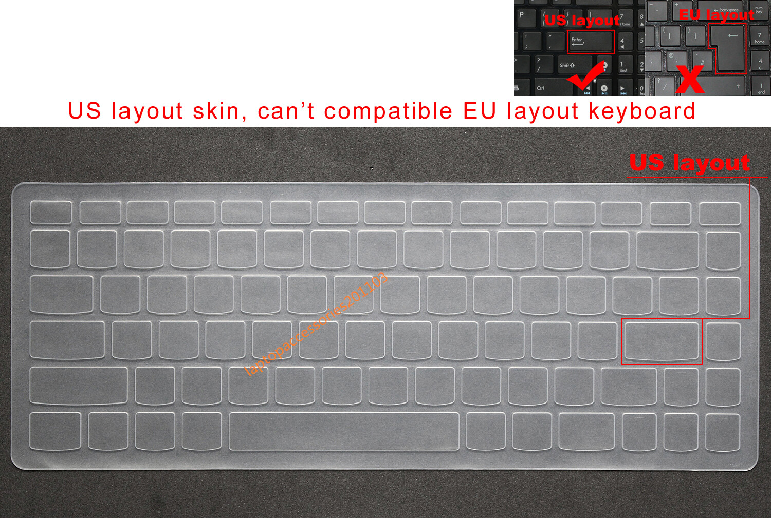 Keyboard Skin Cover for Lenovo Y400N S41 V370 V470 V475 V480 V485 SR1000AT-ISE