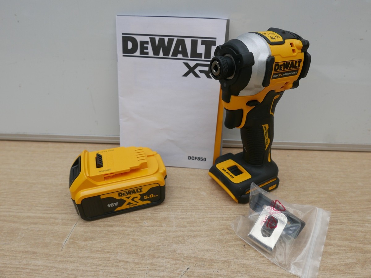 DeWalt DCF850 18v xr Compact Impact Driver Bare Unit DCB184 ah