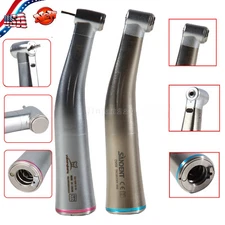 Dental 1:1 1:5 LED Fiber Optic Contra Angle Increasing Handpiece Push For NSK