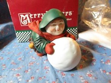 NIB Box Wear Dept 56 Merry Makers 9367-0 Sebastian the Snowball Maker