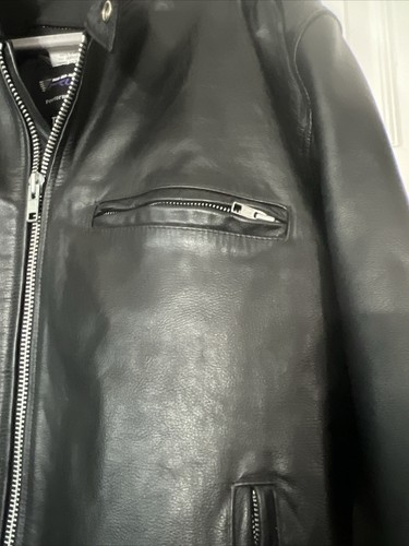ProTech Performance Echtlederjacke dünn abnehmbares Futter Gr. L schwarz - Bild 8 von 16